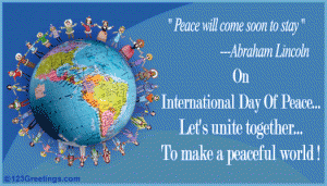 international peace day