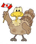 canadian thanksgiving turkey cartoon