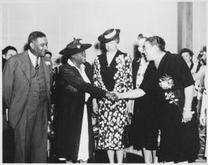 Mary-McLeod-Bethune-Eleanor Roosevelt-Midway-hall